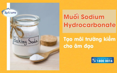 3 loại muối sodium hydrocarbonate tạo môi trường kiềm cho âm đạo